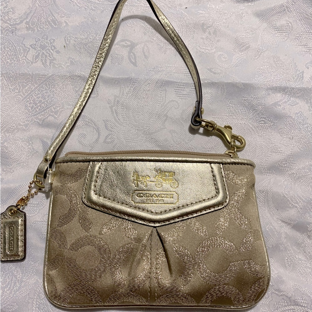 Coach wristlet, wallet, bag, purse